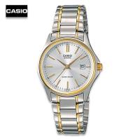 ราคา Velashop นาฬิกาข้อมือผู้หญิง Casio สายสเตนเลส รุ่น LTP 1183G 7ADF Silver Gold LTP 1183G 7A LTP 1183G (846664)