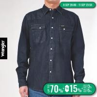 ราคา WRANGLER เสื้อเชิ้ตแขนยาวผู้ชาย คอลเลคชั่น Wrangler For All ทรง Regular รุ่น WR S624MSHLN41 (21985558766)