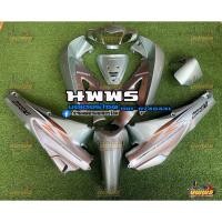 ราคา 7W5CBA ลด130 ชุดสีเวฟ125r s wave125R ครบชุด 13ชิ้น สติ๊กเกอร์ สีแดงแก้ว ดำ ลิมิเต็ด น้ำเงิน ม่วงแก้ว เทา ตัดบรอนช (20878370109)