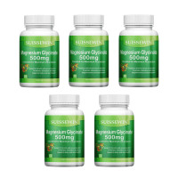 ราคา แมกนีเซียมไกลซิเนต 500 มก แคปซูล 60 เม็ด (22594670667)