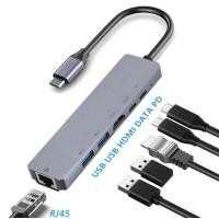 ราคา LUNA electronic accessories Type C ถึง4K HDMI USB ที่เข้ากันได้3 0 2 0แท่นชาร์จ SD อ่านบัตร TF อะแดปเตอร์สำหรับ MacBook Samsung S21 S22 Dex Xiaomi HDTV 10 HDTV (18762099658)