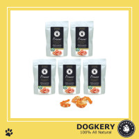 ราคา PREMIUM FREEZE DRIED SHRIMP พรีเมี่ยมเนื้อกุ้งต้มสุก ฟรีส ดราย 5 ห่อ (9609040490)