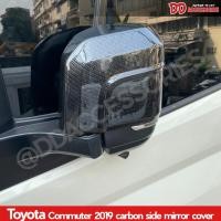 ราคา เบ้ามือเปิด ครอบมือดึง ครอบกระจก คิ้วท้าย รถตู้ Hiace commuter 2019 2020 2021 2022 2023 hiace300 สี carbon งาน A (18043453699)