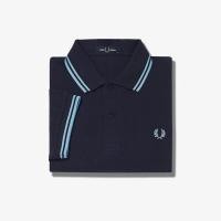 ราคา เสื้อยืดผู้ชายแขนสั้นคอปกแบบ FRED PERRYเสื้อยืดสีทึบ Paul เสื้อโปโลปักลาย2023ฤดูร้อนสไตล์ใหม่ FP แท้อังกฤษใหม่ (20576947270)