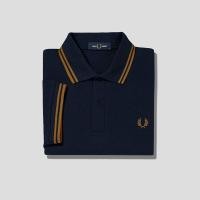 ราคา เสื้อยืดผู้ชายแขนสั้นคอปกแบบ FRED PERRYเสื้อยืดสีทึบ Paul เสื้อโปโลปักลาย2023ฤดูร้อนสไตล์ใหม่ FP แท้อังกฤษใหม่ (20576947374)