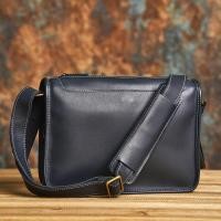 ราคา NASVA Retro First Layer Cowhide ผู้ชายและผู้หญิงกระเป๋าสี่เหลี่ยมเล็ก Handmade Original Crazy Horse หนังสบายๆไหล่กระเป๋าหนังแท้ Messenger กระเป๋า (21649369136)