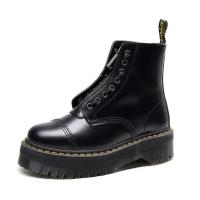 ราคา Dr Dotor Martens พื้นหนาของผู้หญิง8หลุม1460รองเท้าบูท Martin Sinclair ซิปด้านบนชั้นบนสุดของรองเท้าบูท Martin (21036652637)