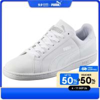 ราคา PUMA SPORT CLASSICS รองเท้าออกกำลังกาย Smash Buck สีขาว 35675324 (22186694539)