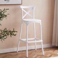 ราคา INTER HOME เก้าอี้บาร์ รุ่น DD 107 เก้าอี้บาร์พลาสติก สร้างสรรค์ที่เรียบง่าย เก้าอี้สูงมีพนักพิง เก้าอี้บาร์ เก้าอี้บาร์คาเฟ่ (18729140775)