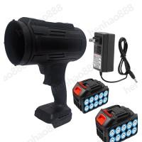 ราคา พัดลมเจ็ทแบบมือถือ1000W พัดลมเทอร์โบเจ็ท พัดลมแรงสูงพัดลมท่อพลังสูงพัดลมเป่าฝุ่นแบบพกพาเป่าลมใบ น้ำ ที่เป่าลม เครื่องเป่าใบไม้ไร้สาย เครื่องเป่าผมพัดลมเจ็ทแบบไร้แปรงมอเตอร์ (22575748895)