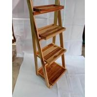 ราคา ชั้นวางของไม้สัก 5ชั้น รุ่นใหม่ สุง125 กว้าง 50 มีปัญหาเคลมได้เลยค่า (15346383951)