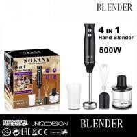 ราคา เครื่องปั่นมือถือ 4 in 1 Hand Blender (22541747587)