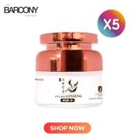 ราคา 5 กระปุก ครีมโสมRGB 3 Barcony Red Ginseng Cream ครีมโสมแดง โสมทอง โสมดำ ไฮยาเกาหลี ครีมเกาหลีสวยยกเซ็ต (22422340605)