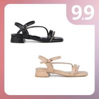 ราคา SHU BEDDY WALK 1 DIAMONDS WITH STRAPS รองเท้าส้นสูง (22636384460)