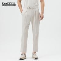 ราคา DAPPER กางเกงขายาว Pleated Wide Pants สีครีม (21510961459)