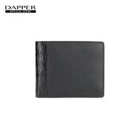 ราคา DAPPER กระเป๋าสตางค์ Monogram Billfold Wallet Removable Card Holder สีดำ (22564813673)