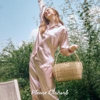 ราคา ชุดนอน Please Disturb รุ่น Grace สี Champagne ชุดนอนผ้า Mulberry Silk แขนยาวขายาว (22275238788)