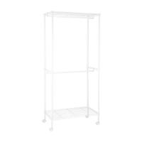 ราคา HomeHuk โครงตู้เสื้อผ้า 2 ราว รุ่นเวลเน็ท ขนาด 83 5 ซม สีขาว (22489949242)