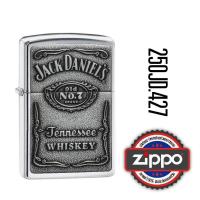 ราคา 250JD427 Zippo Jack Daniels Emblem ของแท้ Empty Zippo Lighter without Fuel ไฟแช็กเปล่าไม่มีเชื้อเพลิง (481368933)