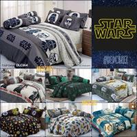 ราคา พร้อมส่ง ผ้าปูที่นอน 3 5 5 6 ฟุต Star wars สตาร์วอร์ by Tulip delight Starwars (18563946986)