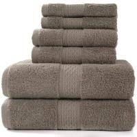 ราคา Luxury Bath Towel Set2 Large Bath Towels2 Hand Towels2 Washcloths Hotel Quality Soft Cotton Highly Absorbent Bath Towel (17692868883)
