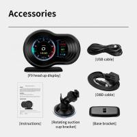 ราคา OBD2 GPS สมาร์ทเกจ Smart Gauge Digital Meter Display P6 Plus GPS ของแท้เมนูภาษาไทย ง่ายในการใช้งาน พร้อมจัดส่ง 1 2 วัน P6 OBD2 PSI GPS สมาร์ทเกจ เกจวัดความร้อน ฟั่งชั่นภาษาไทยทั้งหมด (22193396200)