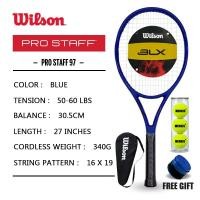 ราคา Wilson ไม้เทนนิส Pro Rod RF97 เต็มคาร์บอนมืออาชีพการฝึกอบรมและสตริงแร็กเกตแข่ง (22138575262)