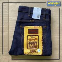 ราคา Wrangler กางเกงยีนส์ ผ้าดิบ ขากระบอก เป้ากระดุม (21775649720)