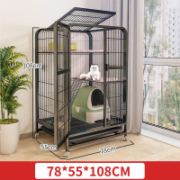 ราคา กรงแมว กรงขังแมว 3 4ชั้น Pet Cage กรงสัตว์เลี้ยง ประกอบง่าย กรงแมวพับได้ กรงแมวขนาดใหญ่ ป้องกันไม่ให้สัตว์เลี้ยงหลบหนี สุนัข แมว กระต่าย สัตว์อื่น สินค้าอยู่ในไทย พร้อมส่ง (21834461758)