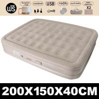 ราคา ที่นอนสูบลม ที่นอนพองลม ที่นอน พร้อมปั๊มลมในตัว 5ฟุต 3ฟุต (22277411273)
