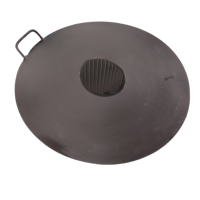 ราคา ถูกที่สุด กระทะทำโรตี กะทะทอดโรตี เครป ขนาด 24 นิ้ว หนา 5 มิล ราคาโรงงาน ทำจากเหล็ก แบบเดียวกับที่ทำขาย เลือกแบบเผาแล้วได้ (22566653944)