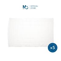 ราคา MC ผ้าเช็ดเท้า สีขาว ทอกรอบ 8 ปอนด์ ผ้าเช็ดเท้า พรม เช็ดเท้า ผ้าเช็ดเท้าโรงแรม ขนาด 18x28 นิ้ว (22273123003)