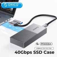ราคา USB4 ORICO NVMe ตู้ SSD 40Gbps PCIe3 0x4 M 2อลูมิเนียม SSD เข้ากันได้กับ Thunderbolt 3 4 USB3 2 USB 3 1 3 0 Type C (18404642667)
