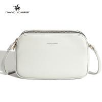 ราคา David Jones ปารีสกระเป๋าสะพายสำหรับผู้หญิงสะพายหนังกระเป๋าหนัง Pu ถุงสะพายข้างของผู้หญิง (22615174632)