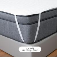 ราคา กันน้ำ100 ibed HydroX ผ้ารองกันเปื้อนที่นอน กันน้ำกันไรฝุ่น 100 ยางรัดมุม คลุมรอบ 3 5 5 6ฟุต รองรับที่นอน8 14นิ้ว (22580655719)