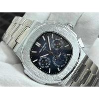 ราคา Patek Philippes ของแท้100 นาฬิกาผู้ชายแบบสามตานาฬิกาควอตซ์ Nautilus แท้ธุรกิจนาฬิกาเรียบๆเหล็กที่มีความแม่นยำกันน้ำแฟชั่น L111 (20623248786)