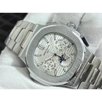 ราคา Patek Philippes ของแท้100 นาฬิกาผู้ชายแบบสามตานาฬิกาควอตซ์ Nautilus แท้ธุรกิจนาฬิกาเรียบๆเหล็กที่มีความแม่นยำกันน้ำแฟชั่น L111 (20623248790)