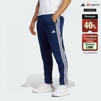 ราคา adidas Gym Training Train Essentials 3 Stripes Training Pants Men Blue IB8169 (22439831507)