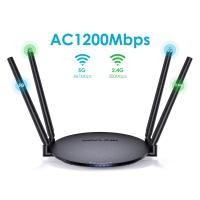 ราคา WAVLINK เราเตอร์ไร้สาย1200Mbps แบนด์คู่5GHz 2 4GHz WiFi 5 Router พร้อม1000 Mbbps WAN LAN ครอบคลุมระยะทางไกลสำหรับบ้านและสำนักงานรองรับเราเตอร์ access Point repeater Mode (22505062245)
