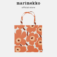 ราคา MARIMEKKO PIENI UNIKKO BAG กระเป๋าผ้า กระเป๋าผ้าลายดอกไม้ กระเป๋าผ้าลายดอกไม้สีส้ม กระเป๋าUnikko ถุงสีส้ม กระเป๋าผ้าMarimekko Totebag 44X43CM (22510934655)
