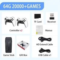 ราคา Xiaomi เกมส์ต่อทีวี M8 game stick Controller Retro TV Video Game Console เกมคอนโซลวิดีโอเกมครอบครัว 10000 เกมส์ต่อทีวี 4k AV HDMI Output รองรับการต่อสู้ผู้เล่น4คน (22535343695)