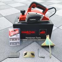 ราคา Maktec รับประกัน 6 เดือนเต็ม Maktec เลื่อยวงเดือน 7 นิ้ว รุ่น MT583 1050W กบไฟฟ้า 3 นิ้ว รุ่น MT191 กำลัง 580W หน้ากว้าง 82mm กินไม้ลึกได้ 2mm พร้อมใบตัด Makit (22175393453)