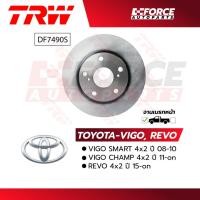 ราคา TRW จานเบรคTOYOTA VIGO SMART 4x2 08 10VIGO CHAMP 4x2 11 REVO 4x2 15 หน้า ต่อ 1 ชิ้น (22093723306)