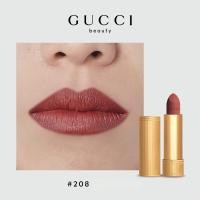 ราคา Gucci Rouge A Levres Mat Lip Color Gucci Matte Lipstick 502 210 208 505 ลิปสติกเนื้อแมทกันน้ำ 25 503 (22564522901)