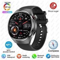 ราคา For Huawei GT4 PRO Smart Watch Men Watch 4 Pro AMOLED HD Screen Bluetooth Call GPS NFC BloodSugar SmartWatch 2024 New (22362229488)