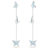 ราคา Swarovski Lilia series ต่างหูเพชรผีเสื้อสีน้ำเงิน ต่างหูแฟชั่นผู้หญิงเงินแท้ 925 EH LS984756304 ต่างหูคู่รักสไตล์ดีไซน์คลาสสิก ของขวัญพิเศษสำหรับแฟนหรือแฟนของคุณ (21931694253)