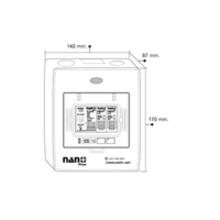 ราคา ส่งไวมาก NANO ตู้เปล่า ตู้คอนซูมเมอร์ รุ่นเกาะราง กล่องไฟ ตู้ไฟ ตู้คอมบายเนอร์ ตู้โหลด ตู้ควบคุมไฟ NANO PLUS ราคาขายส่ง (22008220226)
