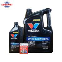 ราคา น้ำมันเครื่อง VALVOLINE SYNTHETIC COMMONRAIL 5W30 6Lแถม1L 150176 (22260201006)