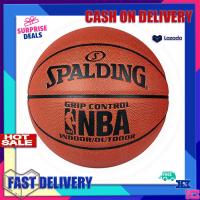 ราคา ลูกบาส Spalding ลูกบาสเกตบอล ลูกบาสเก็ตบอล บาสเกตบอล Basketball เบอร์ 7 หนังกลับ เล่นได้ทั้งในร่มและกลางแจ้ง ฟรี ที่สูบลม ตาข่าย สีน้ำตาลอ่อน เข็มสูบลม (19998844859)