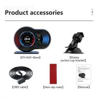 ราคา จัดส่งจากกรุงเทพ สมาร์ทเกจ obd2 แท้ สมาร์ทเกจ P6 PLUS OBD2 GPS เมนูภาษาไทย รับประกัน 3 ปี Smart Gauge เกจวัดรถยนต์ Display meter วัดความร้อน obd2 สมาร์ทเกจ2024 obd2 p6 pro plus (22465756892)